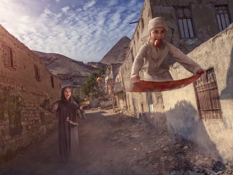 Լուսանկարիչը Photoshop-ի միջոցով հեքիաթային աշխարհներ է «ուղարկում» իր որդուն (լուսանկարներ)