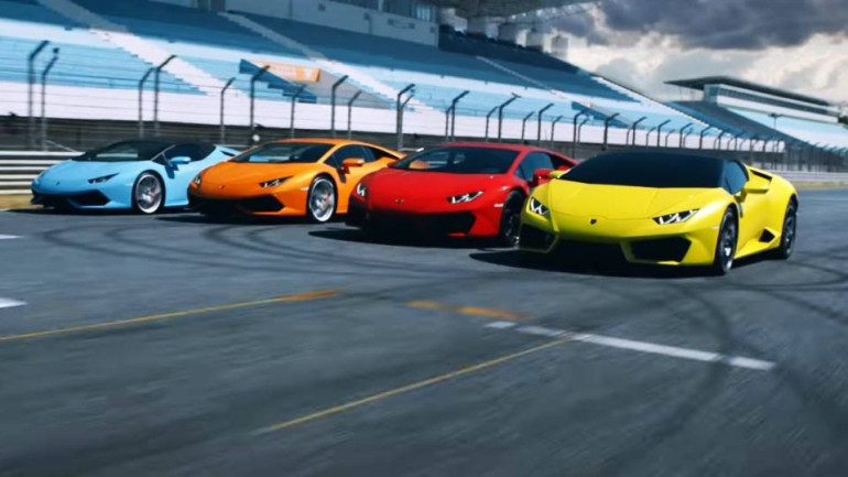 Lamborghini-ն մեկ տեսանյութում ներկայացրել է Huracan սուպերքարի բոլոր տարբերակները (տեսանյութ)