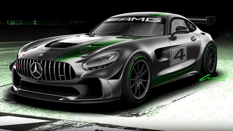 Mercedes-ը մրցարշավորդների համար ստեղծել  է AMG GT-ի հատուկ տարբերակը (լուսանկարներ)