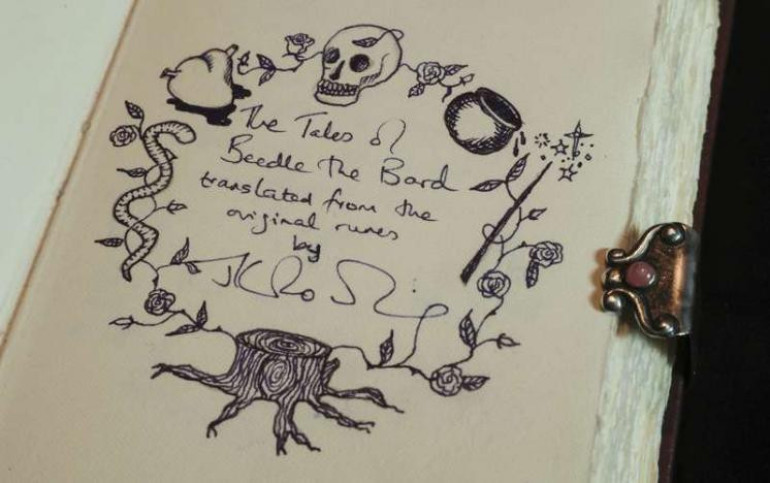 Book hand-written and illustrated by J.K. Rowling up for sale