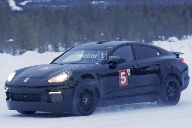 Porsche-ն փորձարկել է էլեկտրական Cayenne-ը. լրատվամիջոցներ (լուսանկարներ)