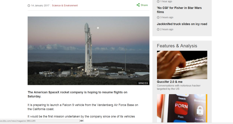SpaceX rocket set to return to flight