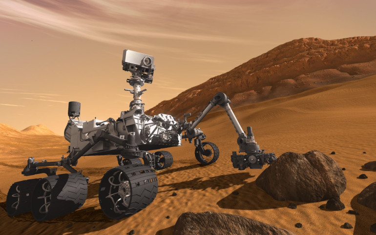 Curiosity-ն Մարսի վրա երկնաքարի նմանվող օբյեկտ է հայտնաբերել (լուսանկար)