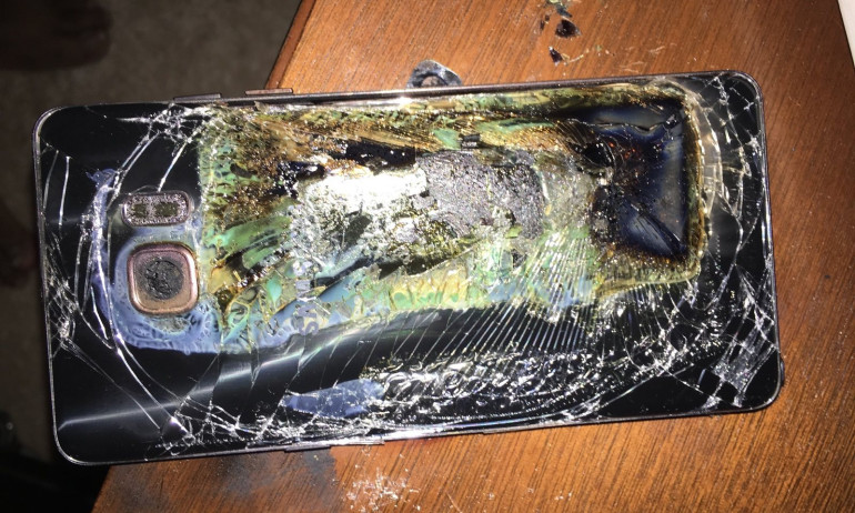 Samsung blames battery faults for Galaxy Note 7 fires