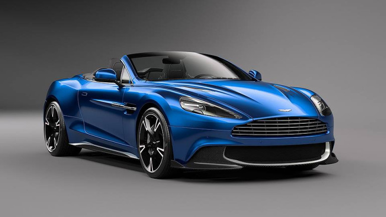 Aston Martin-ը գաղտնազերծել է Vanquish S կուպեի բաց տանիքով տարբերակը (լուսանկարներ)
