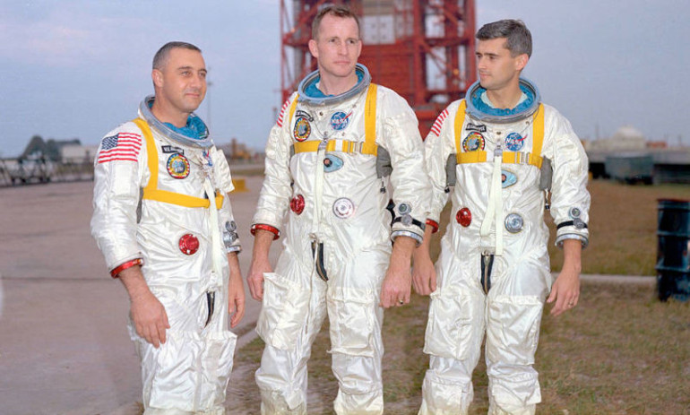 Apollo 1 stars commemorated in US