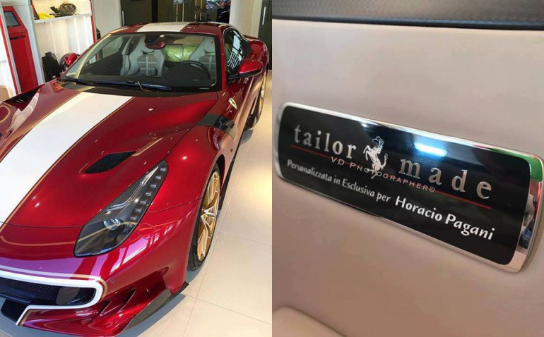 Pagani ընկերության հիմնադրի համար պատրաստել են Ferrari F12tdf մոդելի հատուկ տարբերակը