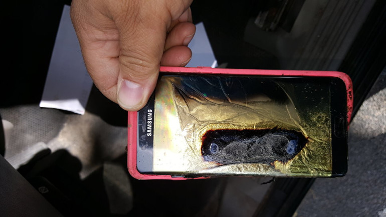 Комиссия в Южной Корее подтвердила причину возгорания Galaxy Note 7