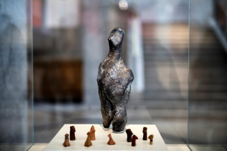 Very old, charming - er - thing goes on display in Athens