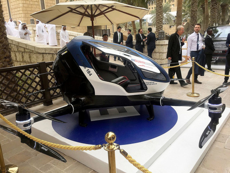 Dubai announces passenger drone plans
