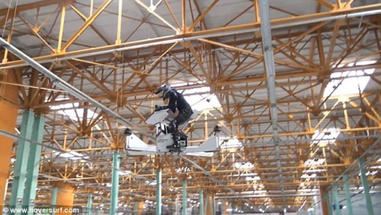 World's first hoverbike is here! Developers claim it is so simple to fly you don't need any experience before taking to the sky