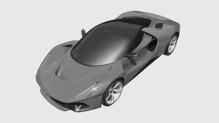 Ferrari ընկերությունը նոր սուպերքարի դիզայն է արտոնագրել