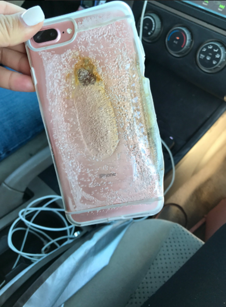 В сети появилось видео с дымящимся iPhone 7 Plus