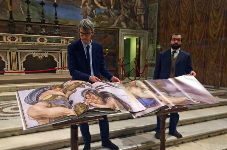 Sistine Chapel gets full digital treatment for future restorations