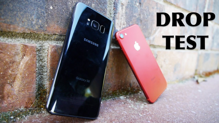 Galaxy S8 оказался прочнее iPhone 7