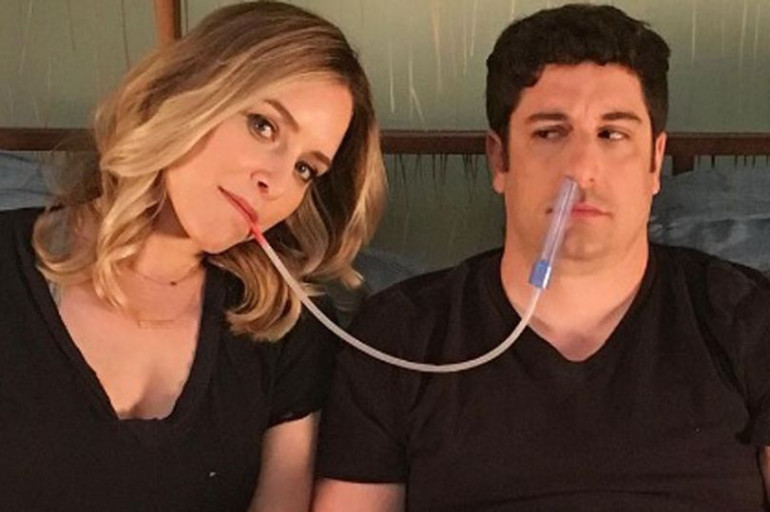 American Pie star Jason Biggs expecting second child with wife Jenny Mollen