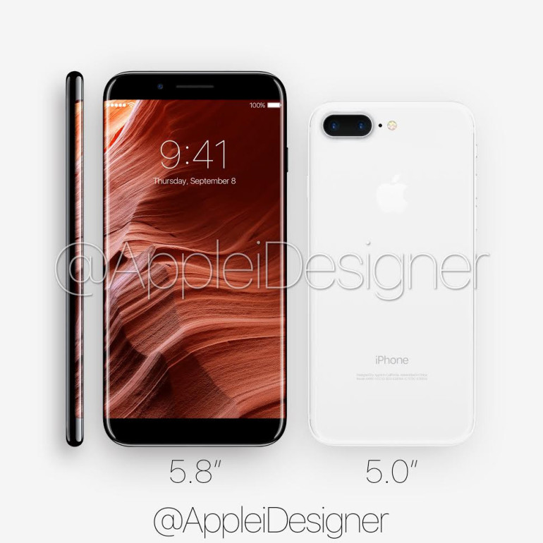 Потенциальный iPhone 8 «засветился» на фото