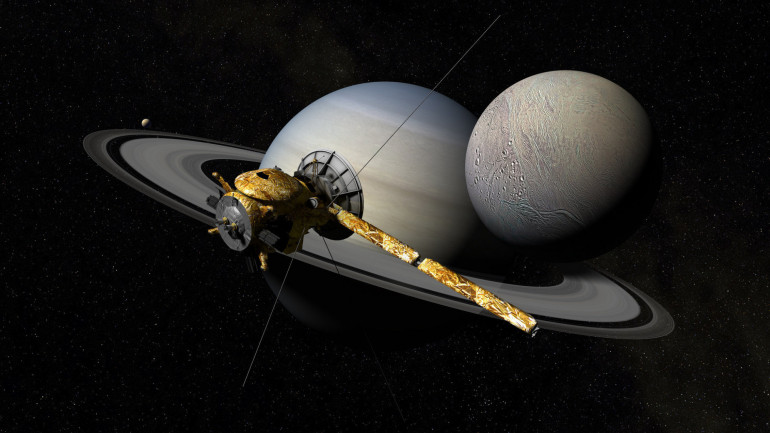 Cassini записала звуки Сатурна