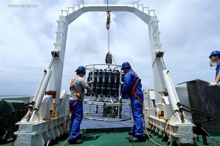 Chinese submersible starts testing ahead of Mariana Trench dive