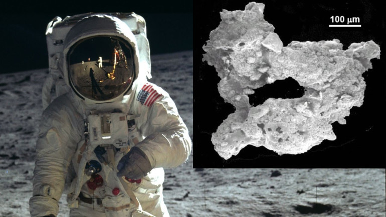 Buzz Aldrin’s photo on the moon and a bag of lunar dust to come into Sotheby’s Orbit