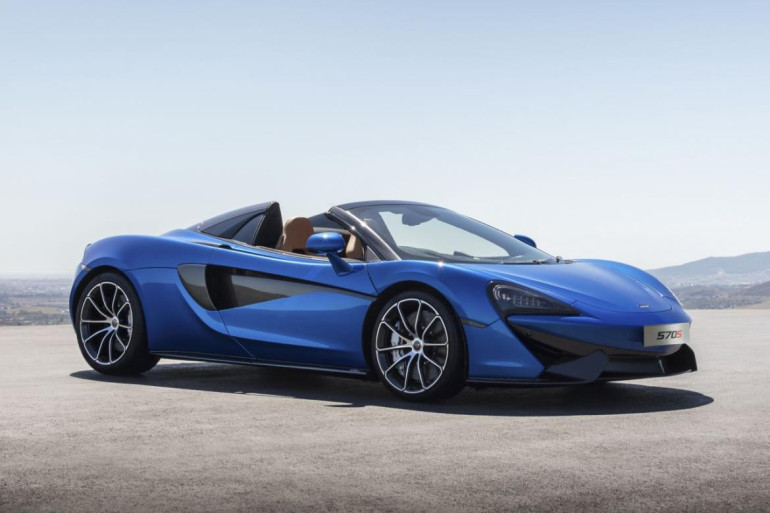 McLaren-ը գաղտնազերծել է 570S Spider մեքենան (լուսանկարներ)