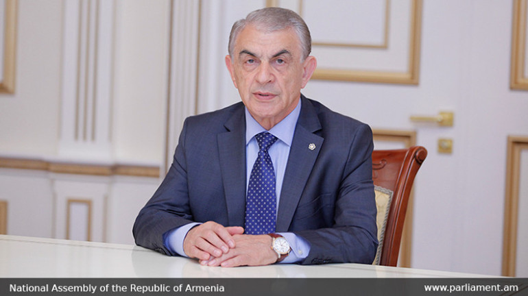 Armenian parliament speaker condemns deadly Azerbaijani truce breaches