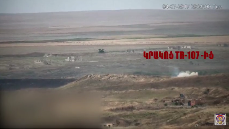 Армянская сторона открыла ответный огонь после предпринятых ВС Азербайджана атак – АО опубликовала видео и звукозапись