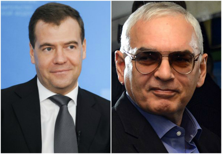 Russian-Armenian film director Karen Shahnazarov celebrating 65th birthday