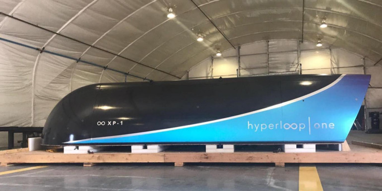 Super train that would speed between cities at 700mph has first successful test
