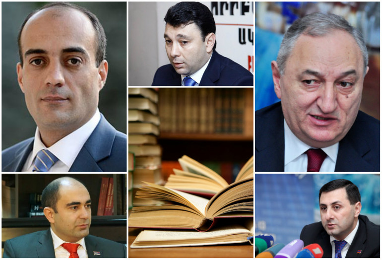 Ինչ գիրք են կարդում պատգամավորները