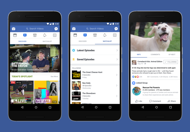 Facebook-ը սեփական տեսածառայությունն է գործարկել