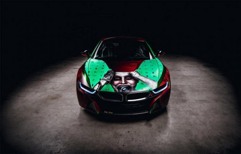 BMW i8-ը ձևափոխվել է «Ինքնասպանների ջոկատ» ֆիլմի թեմայով (լուսանկարներ, տեսանյութ)
