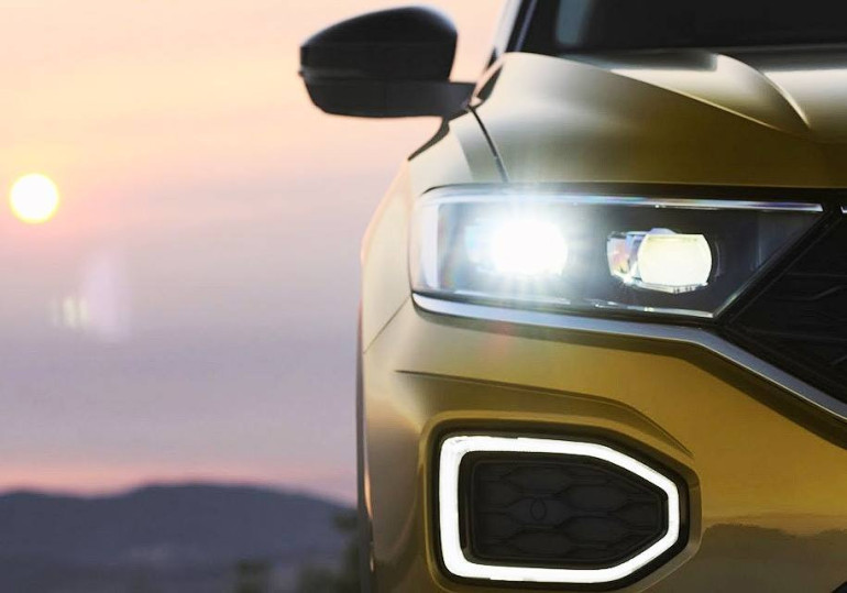 Volkswagen снял на видео самый маленький кроссовер