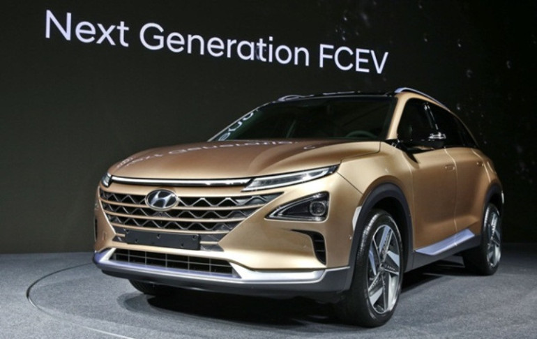Hyundai-ին ցուցադրել է ջրածնով աշխատող նոր քրոսովերը (լուսանկար)