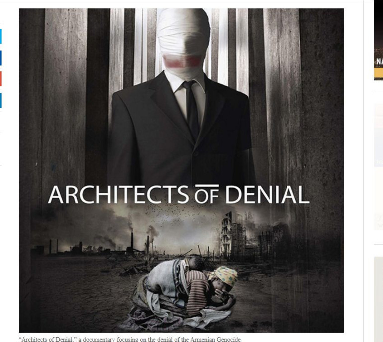 Caruso to advertise ‘Architects of Denial’ at Americana