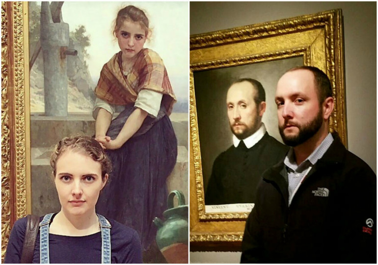 People who accidentally found their doppelgängers in Museums and couldn’t believe their eyes

 