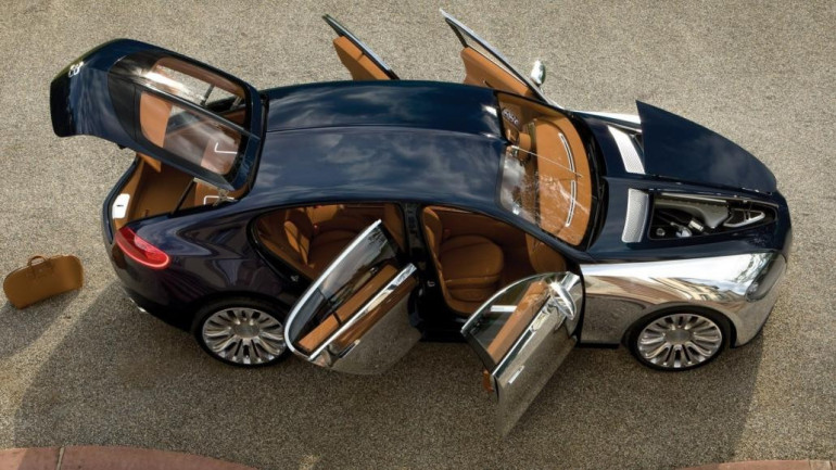 Bugatti-ն կարող է Chiron-ը փոխարինել 4-դռնանի մոդելով (լուսանկարներ)
