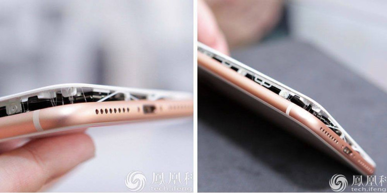 Թայվանում iPhone 8 Plus նորագույն սմարթֆոնն ուռել և բացվել է լիցքավորման ժամանակ (լուսանկար)