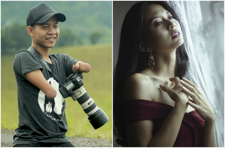 Man born without hands and legs becomes pro photographer, but his pictures speak for themselves