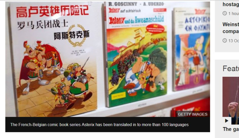 Oroginal Asterix illustration fetches €1.4m in Paris auction