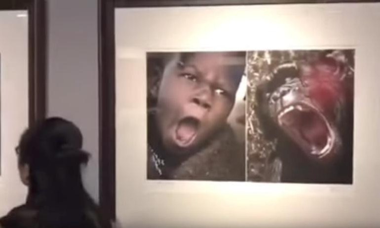 Chinese museum accused of racism over exhibiting Africans with animals in photos