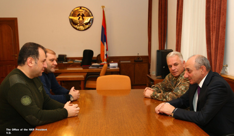 Artsakh president hails effectively developing cooperation with Armenia