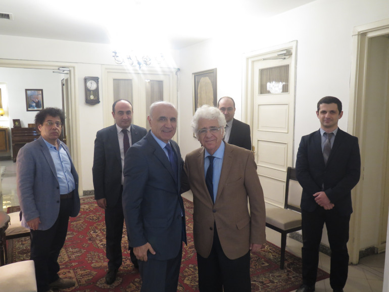 Tjeknavorian honored with Armenian president’s acknowledgement award