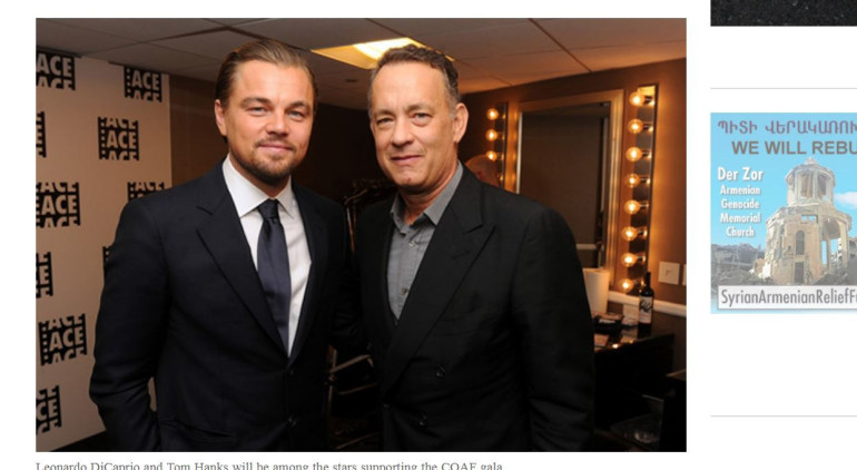 Hollywood stars to support Children of Armenian Fund gala