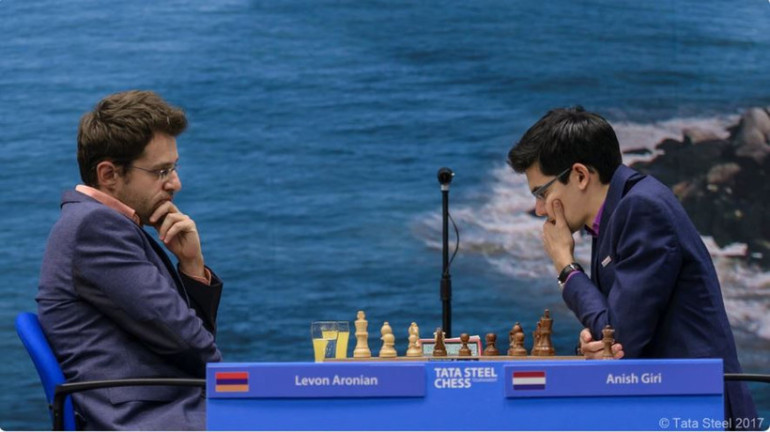 FIDE Grand Prix 2017: Aronian wins Anish Giri

 