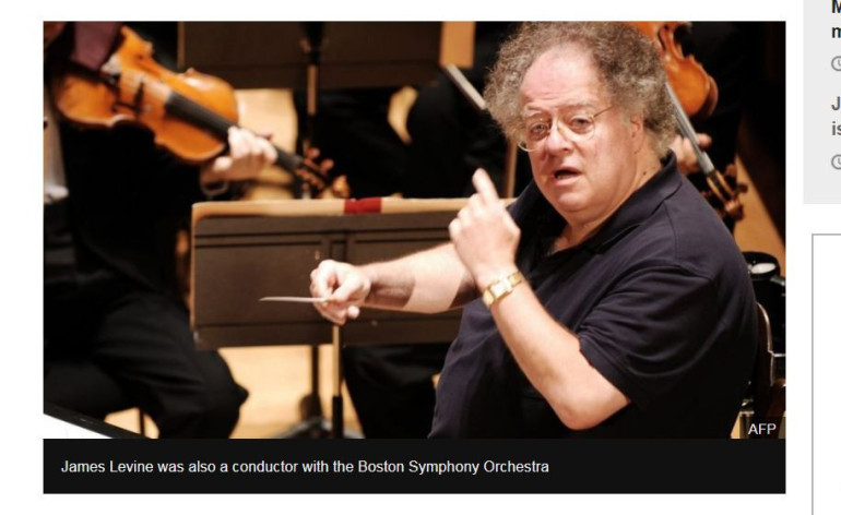 Metropolitan Opera suspends James Levine over sex abuse claims
