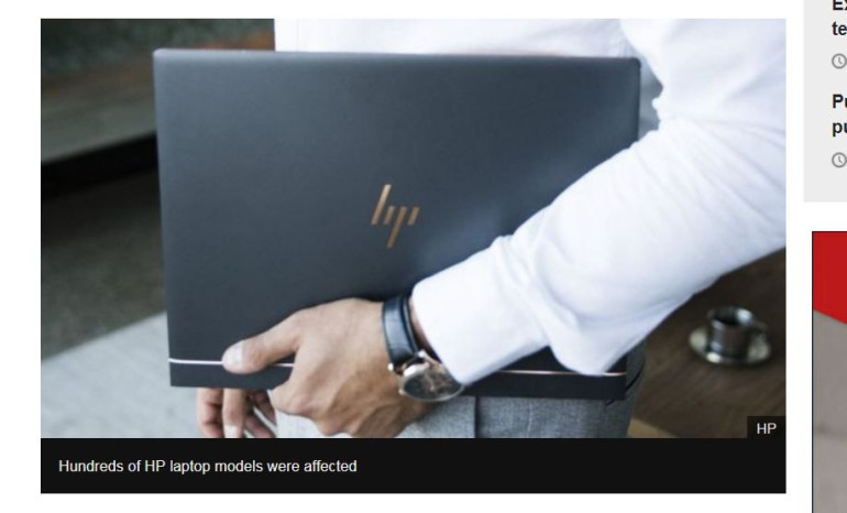 Hidden keylogger found on HP laptops