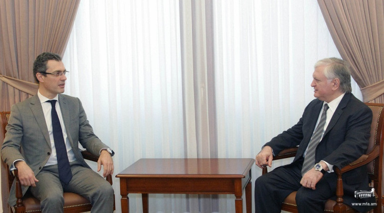 Nalbandian hosts European Friends of Armenia director Nalbandian hosts European Friends of Armenia director