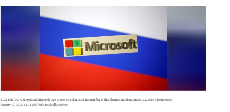 US sanctions curb Microsoft sales to Russian firms