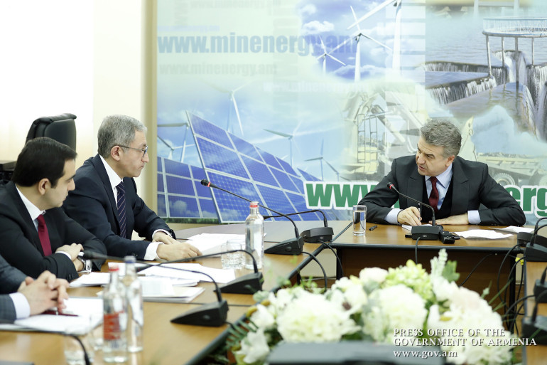 Վարչապետն այցելել է ՀՀ էներգետիկ ենթակառուցվածքների և բնական պաշարների նախարարություն
